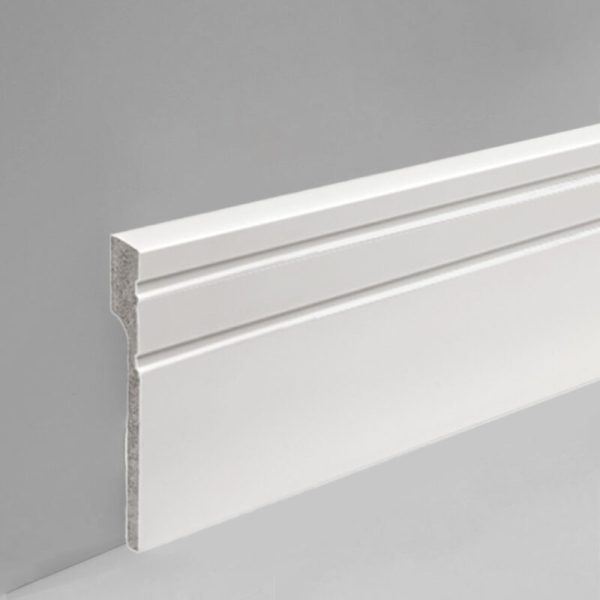 Zócalo Resistente al Agua Top Line 120 20mm x 120mm x 2400mm x 12 unidades