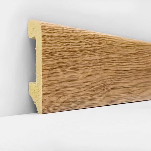 Zócalo Resistente al Agua Top Round Roble Cobre 14mm x 75mm x 2400mm