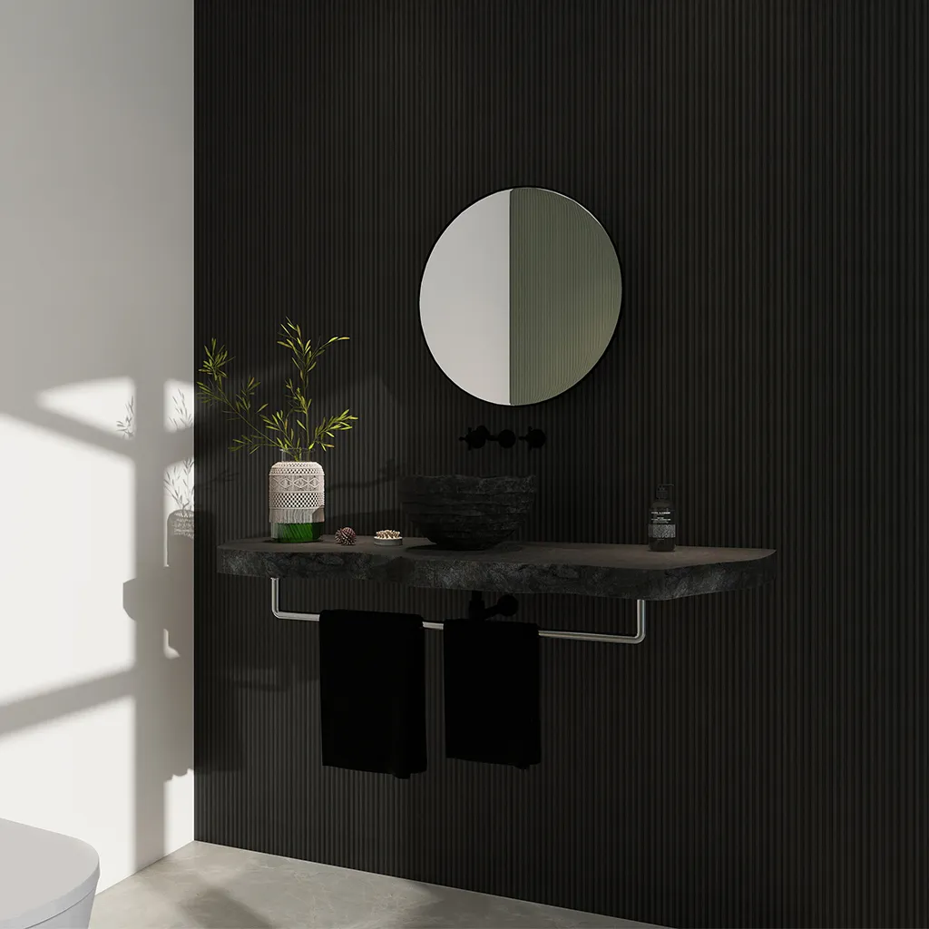 Revestimiento de Pared Interior Flat 3D Black Oak - Image 3