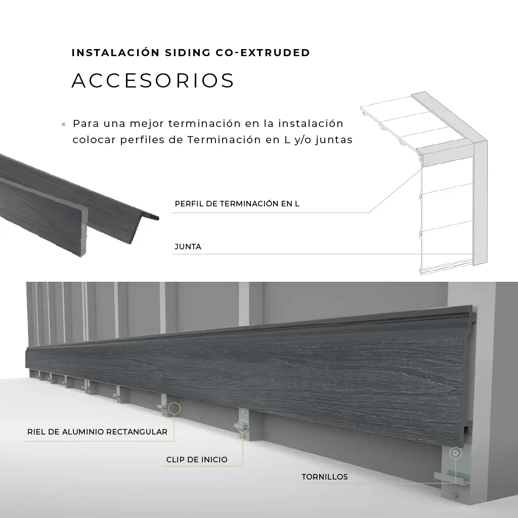 Siding Exterior Co-Extruded Silver Grey - Image 7