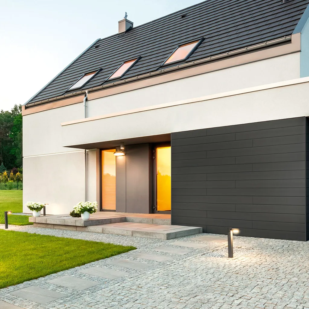 Siding Exterior Co-Extruded Charcoal