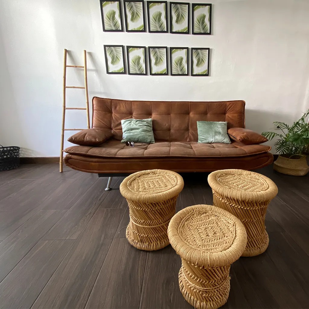 Piso Vinílico LVT Para Pegar Cacao Puro 2mm - Imagen 2